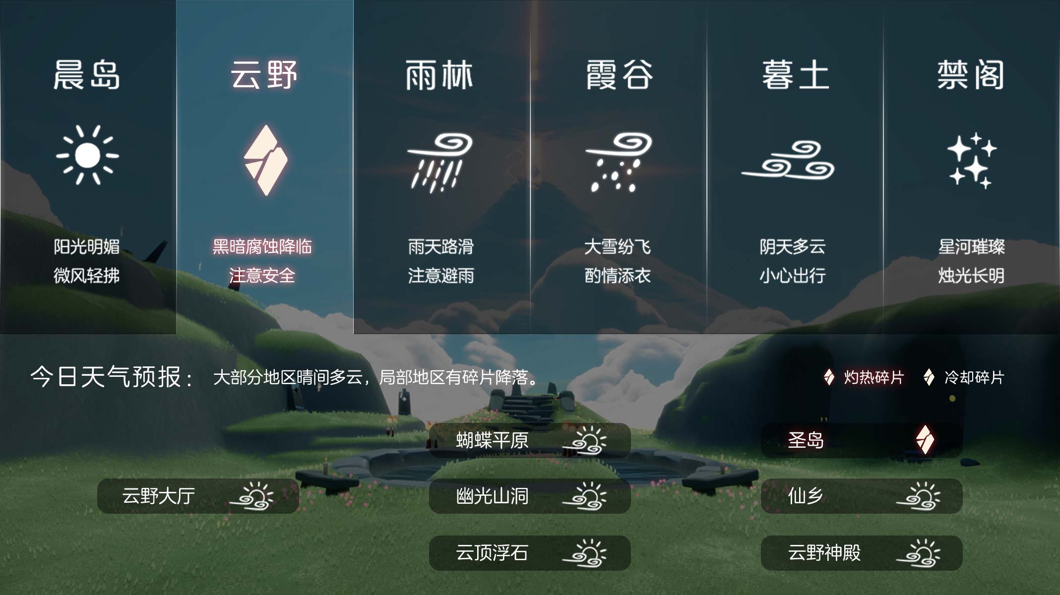 光遇每日任务日报