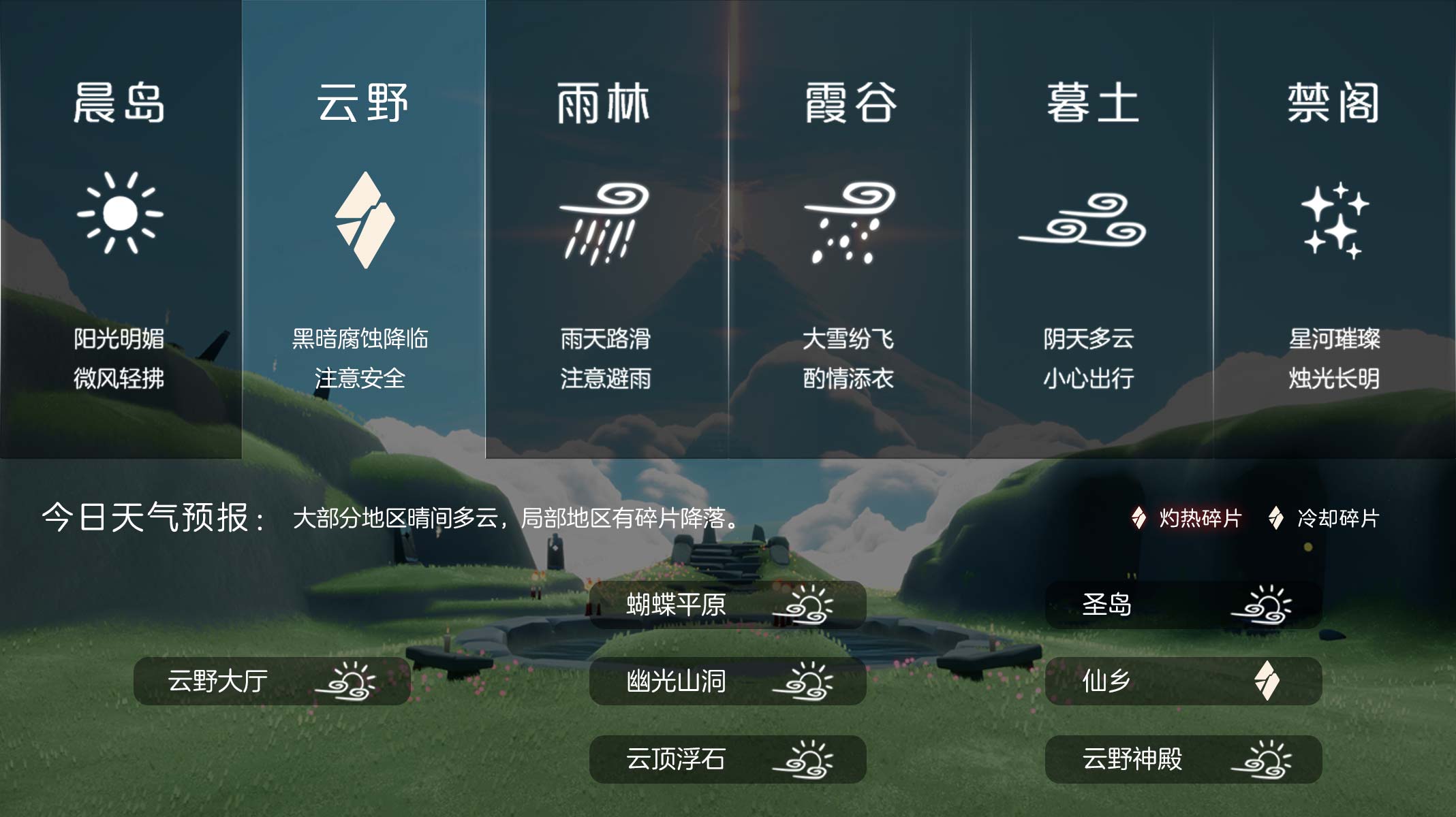 光遇每日任务日报