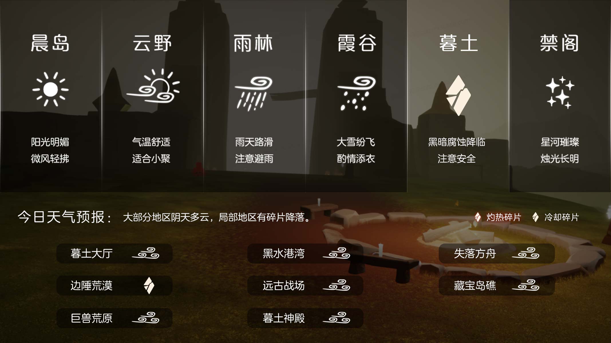 光遇每日任务日报